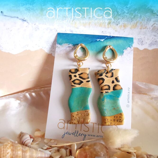 Leopard earrings NZ