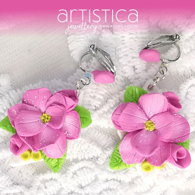 flower earrings